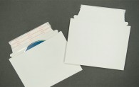 CD/DVD Mailer - Paperboard - White - 4 15/16" x 6 9/16"