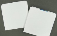 CD/DVD Sleeve - Plain White - Paper