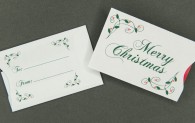 Gift Card Sleeve - Merry Christmas