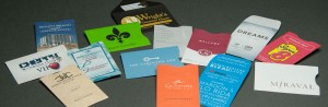 hospitality card sleeves