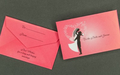 Mini Gift Card Envelope - Wedding