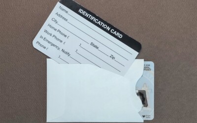 Plain White Dual Card Sleeve - Tyvek®