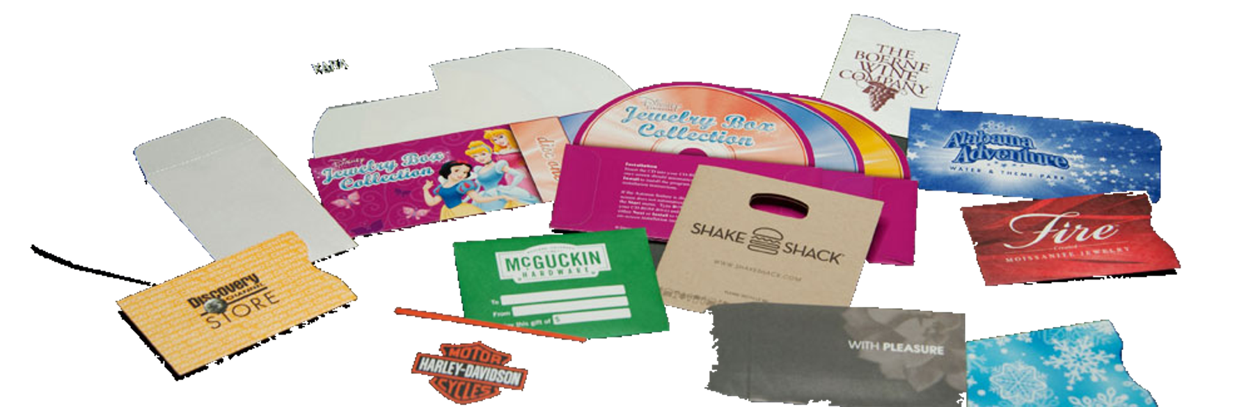 Custom printed envelopes, sleeves, and packaging manufactured by IPC